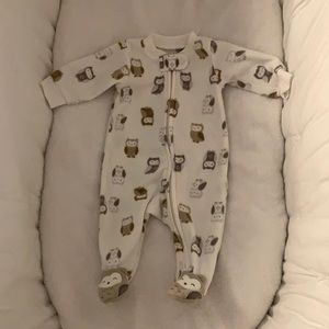 Warm onesie with little owls🦉